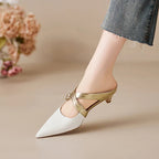 Zelle | Mules in Pelle Genuina