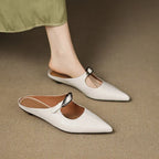 Alour | Mules in Pelle Genuina