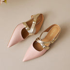 Zelle | Mules in Pelle Genuina