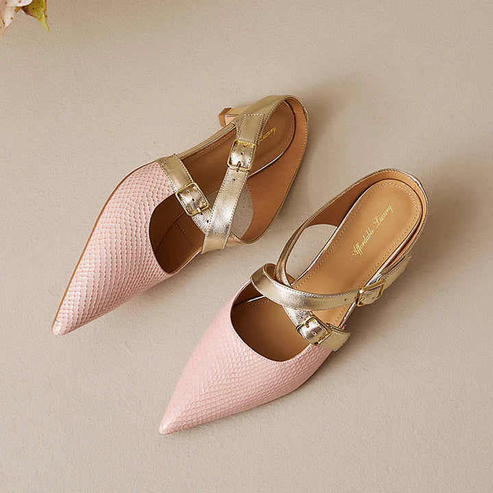 Zelle | Mules in Pelle Genuina