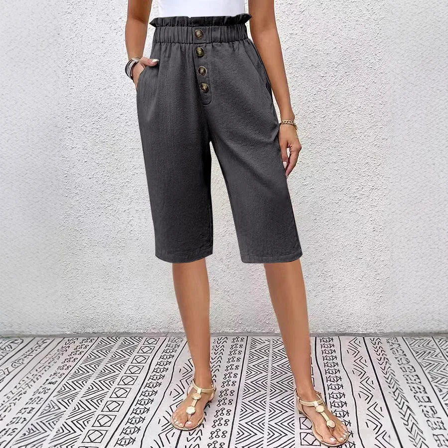 Éloane | Bermuda in Lino-Cotone