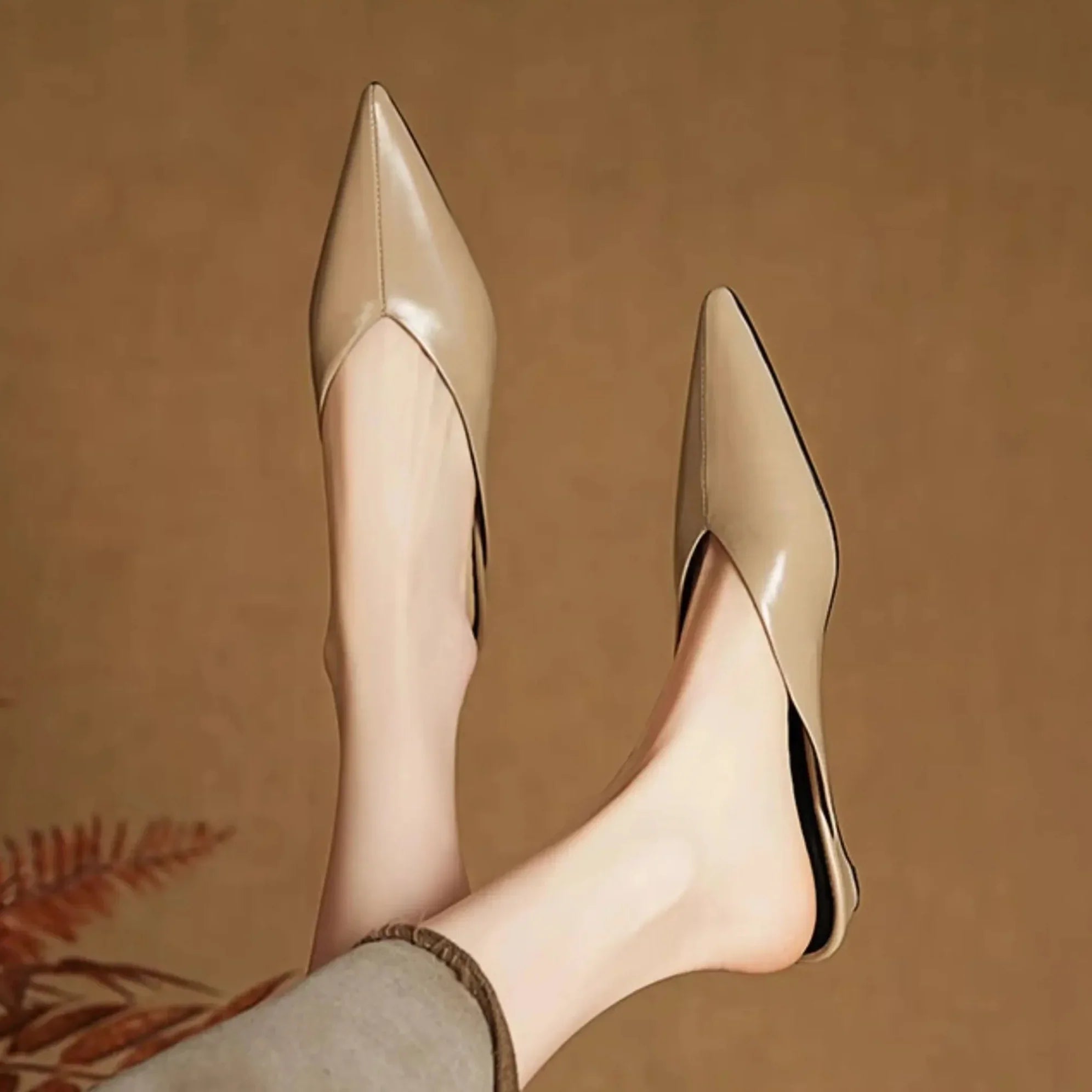 Mules in pelle Eneva
