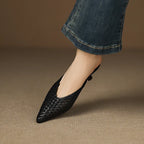 Olivia | Mules in Pelle Genuina
