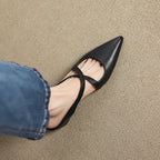 Aluna | Mules in pelle genuina