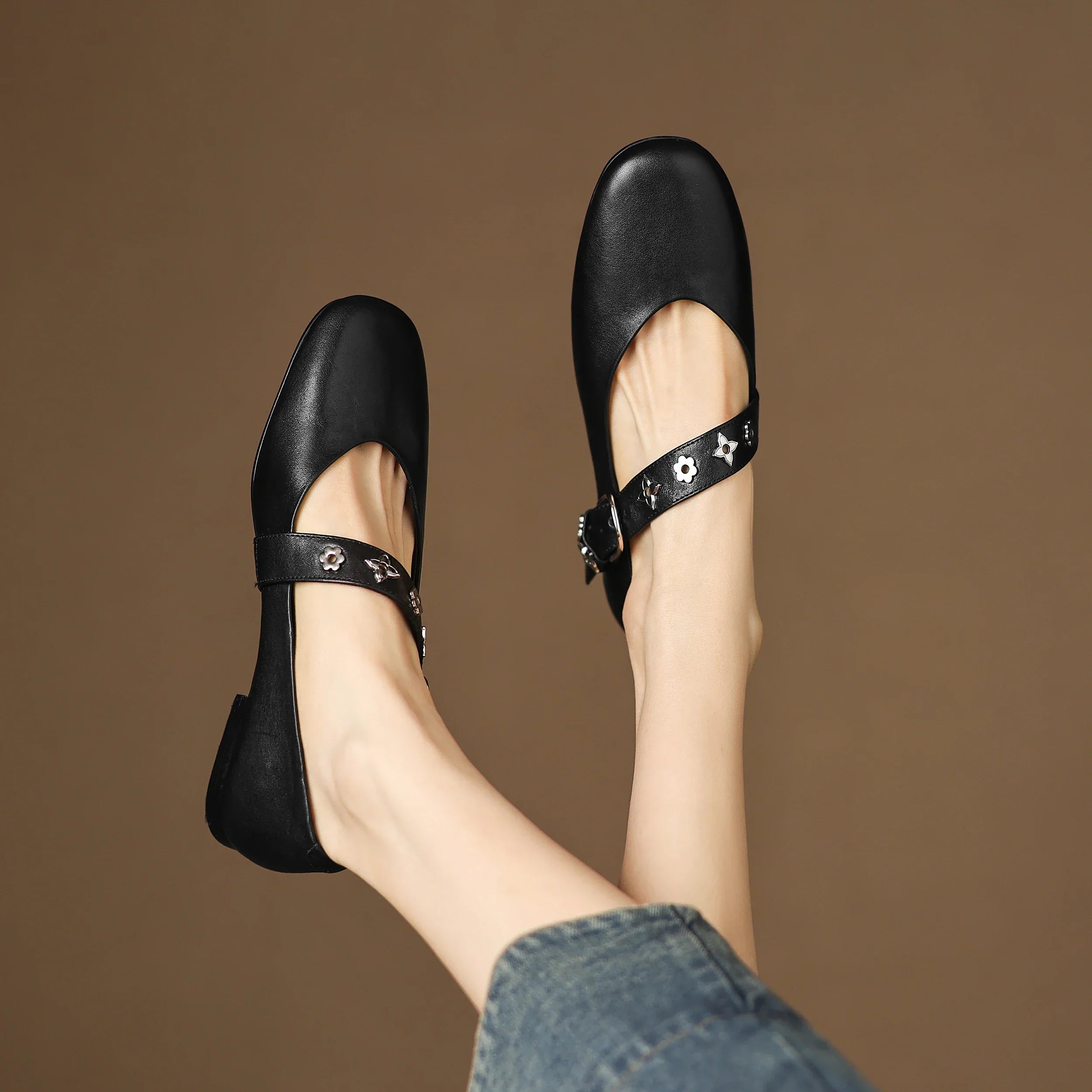 Elda | Flats in Pelle Genuina