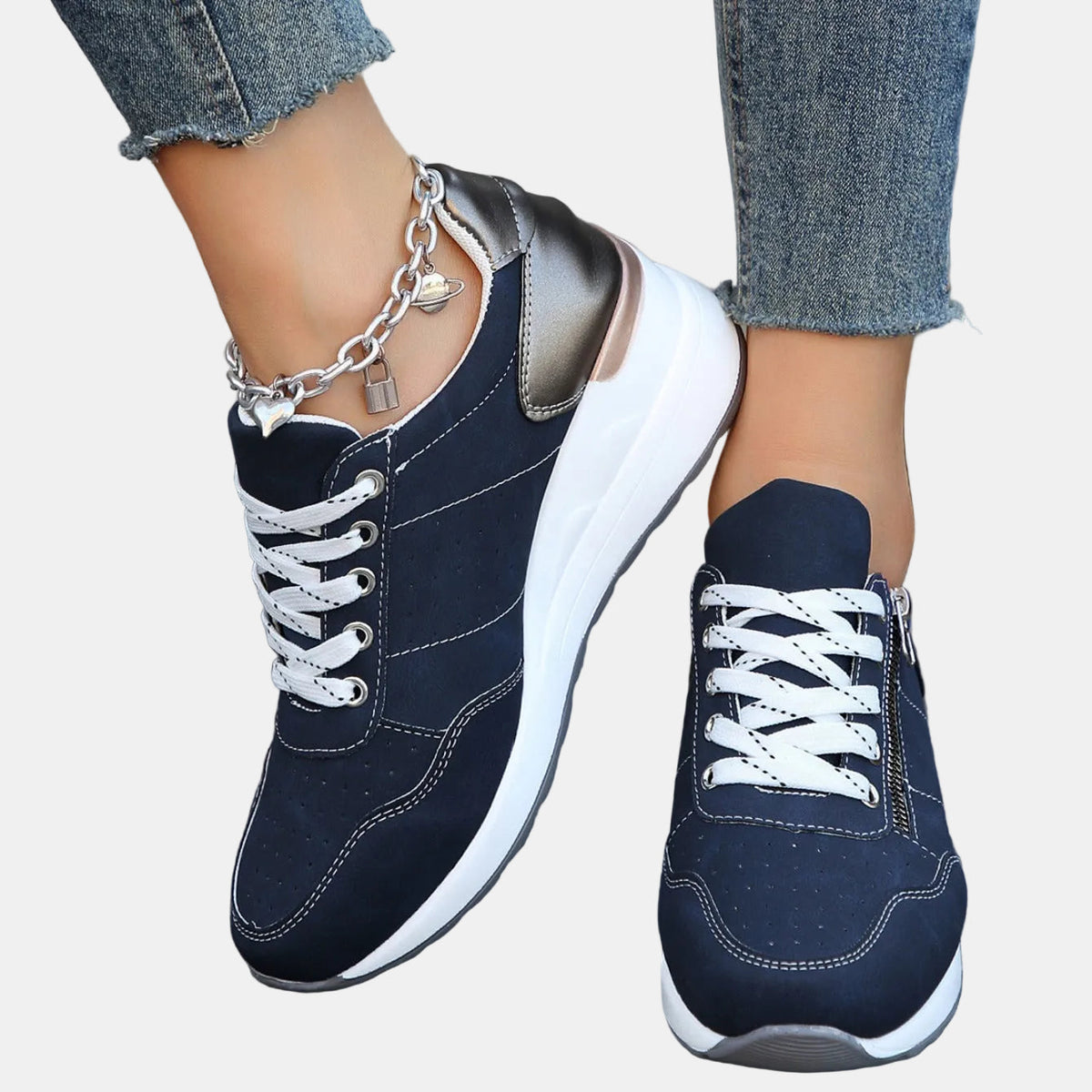Inga | Sneaker con Punta Larga Senza Pressione