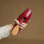Miral | Mules in Pelle Genuina