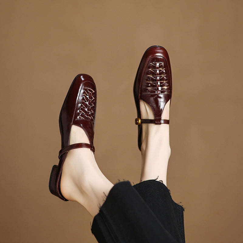 Elya | Mules in Pelle Genuina
