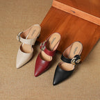 Garnet | Tacchi in Pelle Genuina