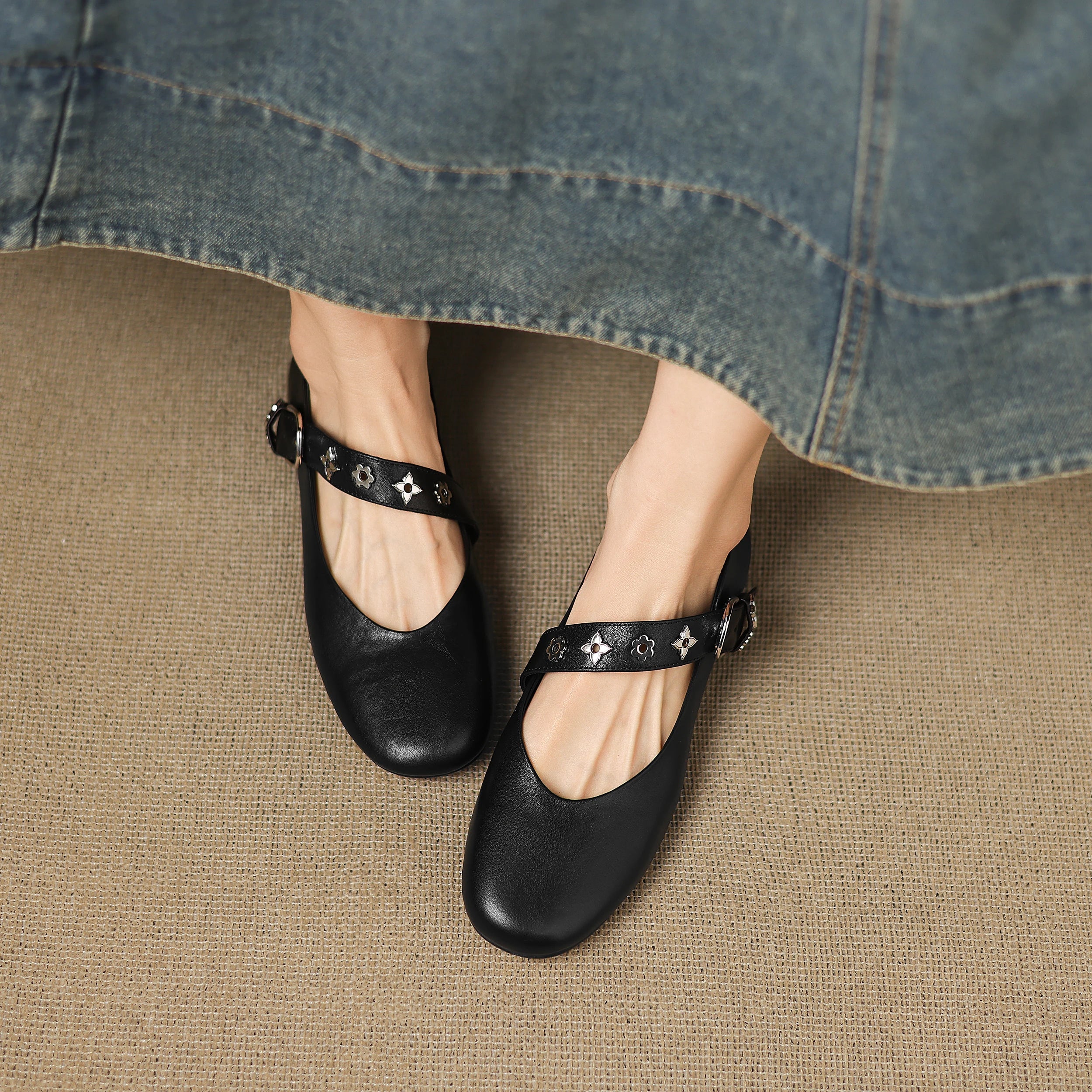 Elda | Flats in Pelle Genuina