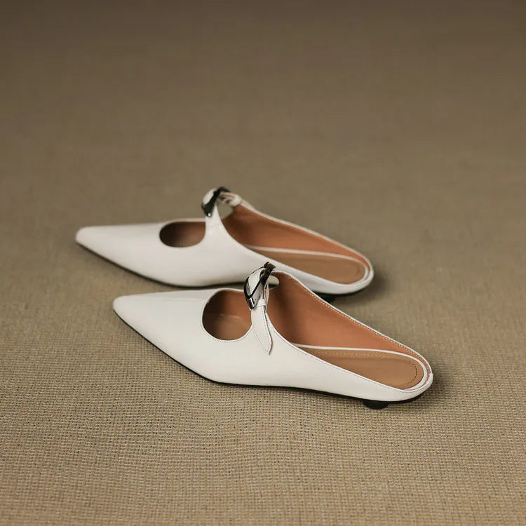 Alour | Mules in Pelle Genuina