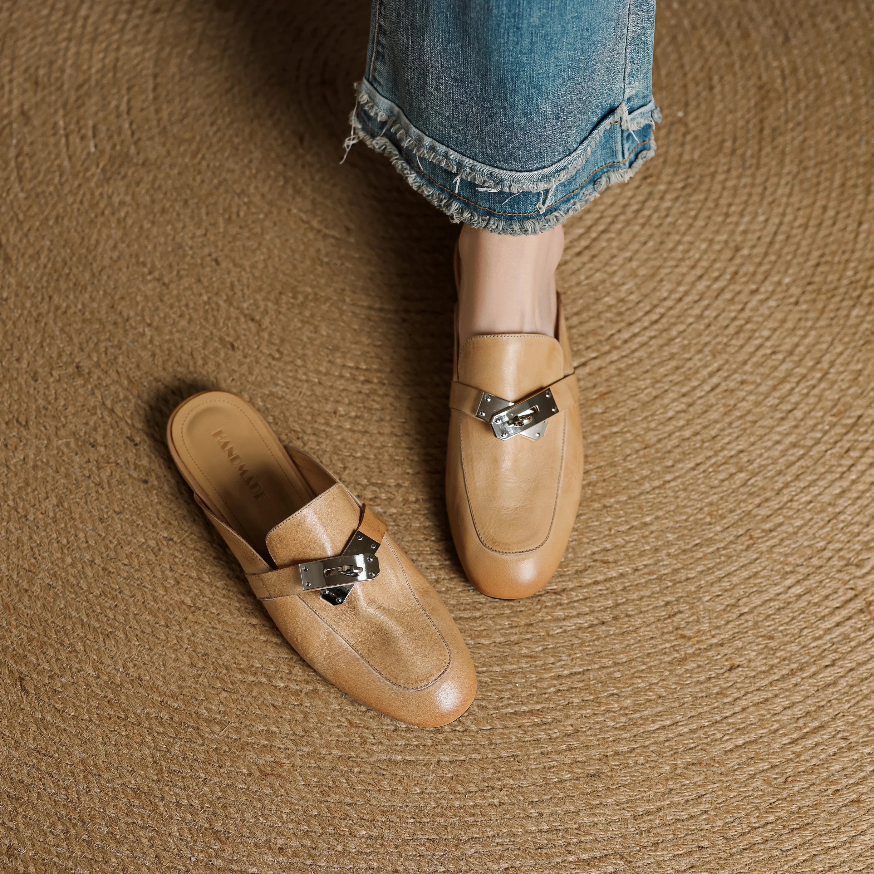 Carla | Mules in Pelle Genuina
