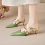 Zelle | Mules in Pelle Genuina