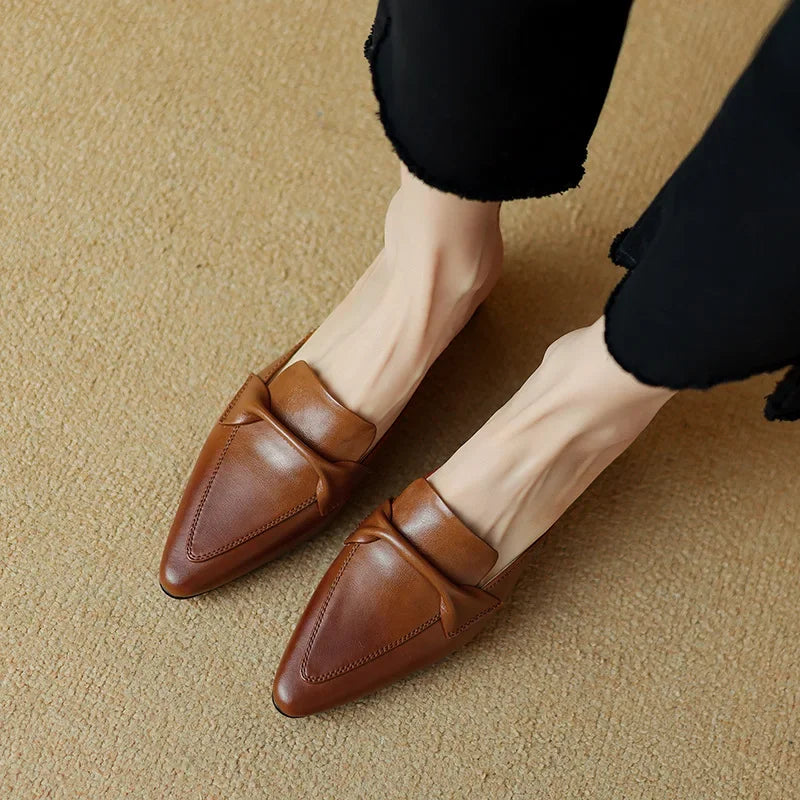 Alaya | Mules in Pelle Genuina
