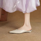 Mules in pelle Eneva
