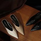 Mules in pelle Eneva