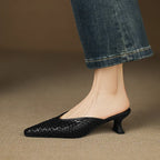 Olivia | Mules in Pelle Genuina