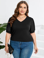 Élise | Top Casual Scollo V