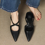 Aluna | Mules in pelle genuina