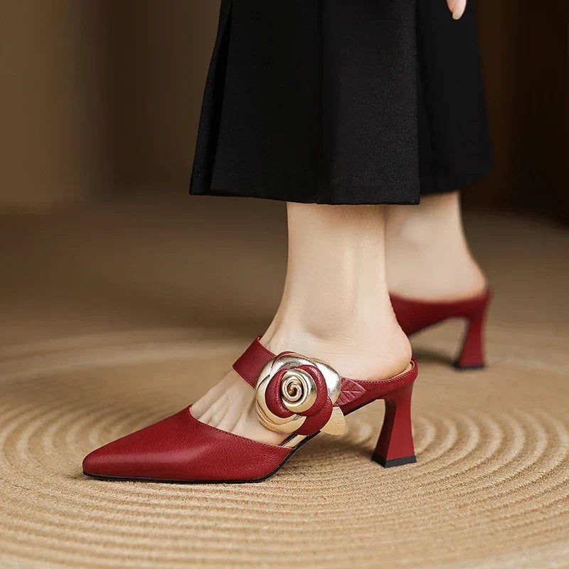 Garnet | Tacchi in Pelle Genuina