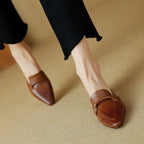 Alaya | Mules in Pelle Genuina