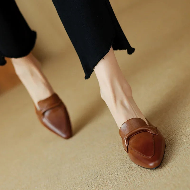Alaya | Mules in Pelle Genuina