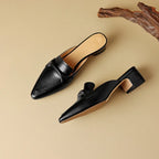 Alaya | Mules in Pelle Genuina