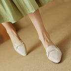 Alaya | Mules in Pelle Genuina