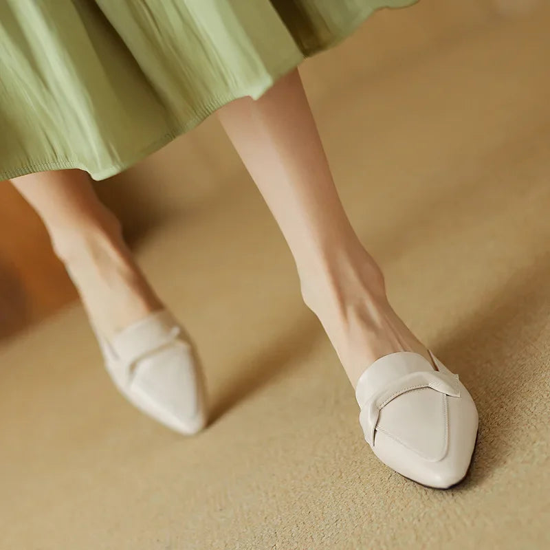 Alaya | Mules in Pelle Genuina