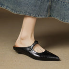 Alour | Mules in Pelle Genuina