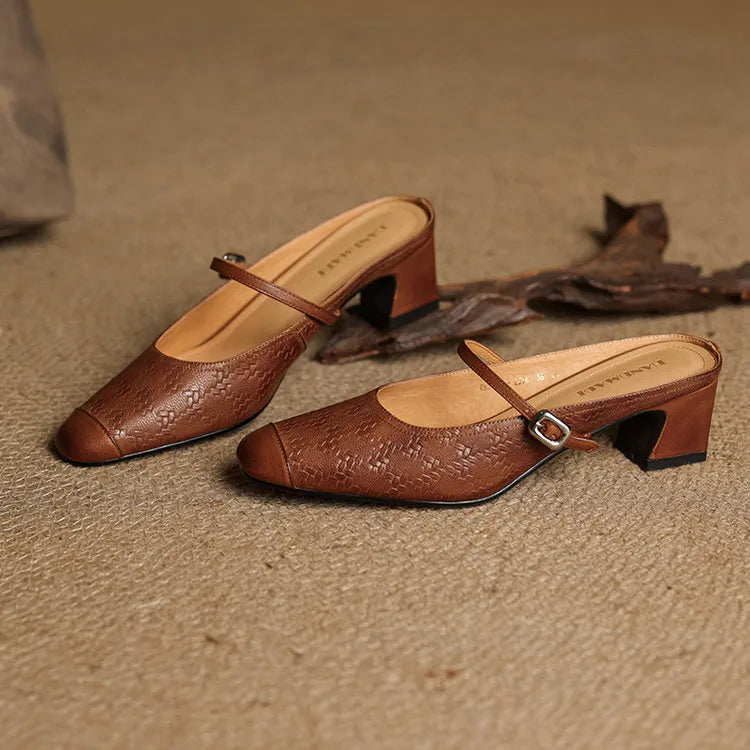 Berla | Mules in Pelle Genuina