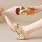 Zelle | Mules in Pelle Genuina