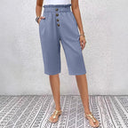 Éloane | Bermuda in Lino-Cotone