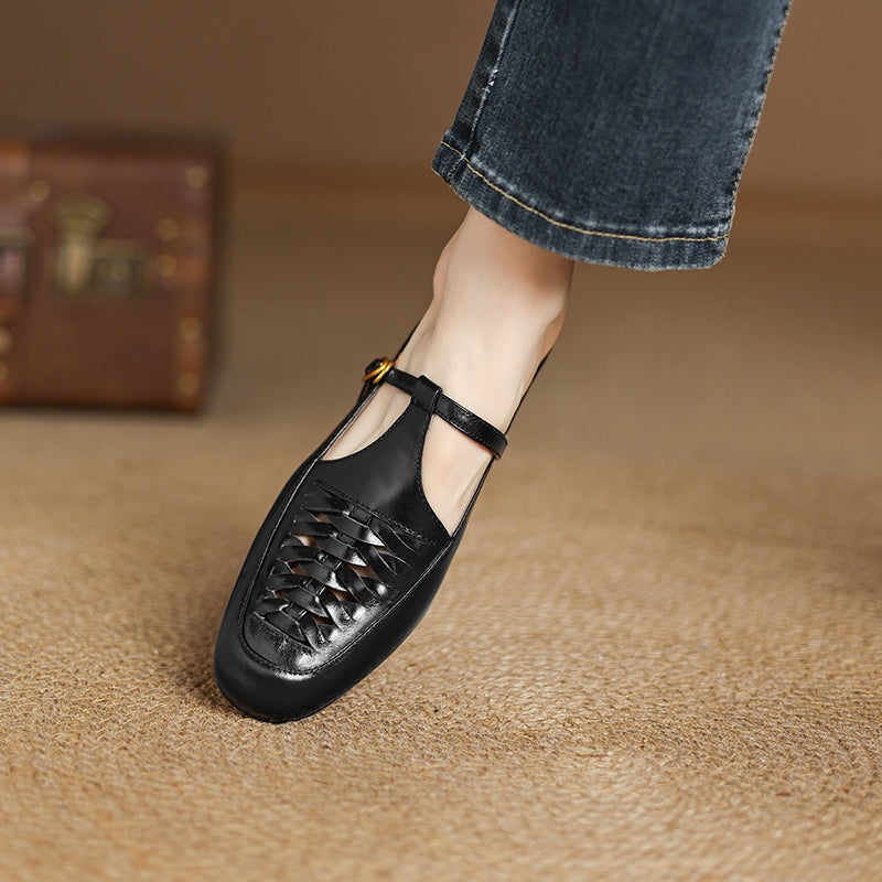 Elya | Mules in Pelle Genuina