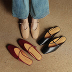 Miral | Mules in Pelle Genuina