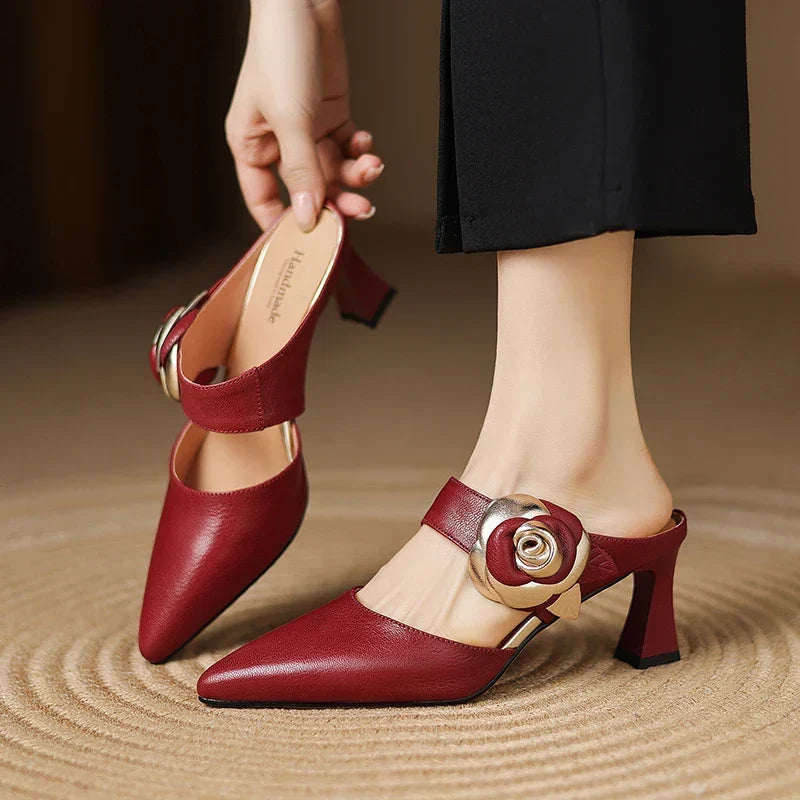 Garnet | Tacchi in Pelle Genuina