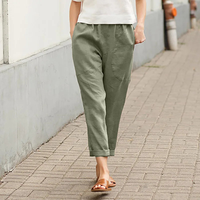 Kriza - Pantaloni a Gamba Larga