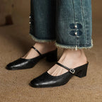 Berla | Mules in Pelle Genuina