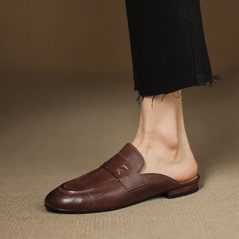 Serin | Mules in Pelle Genuina