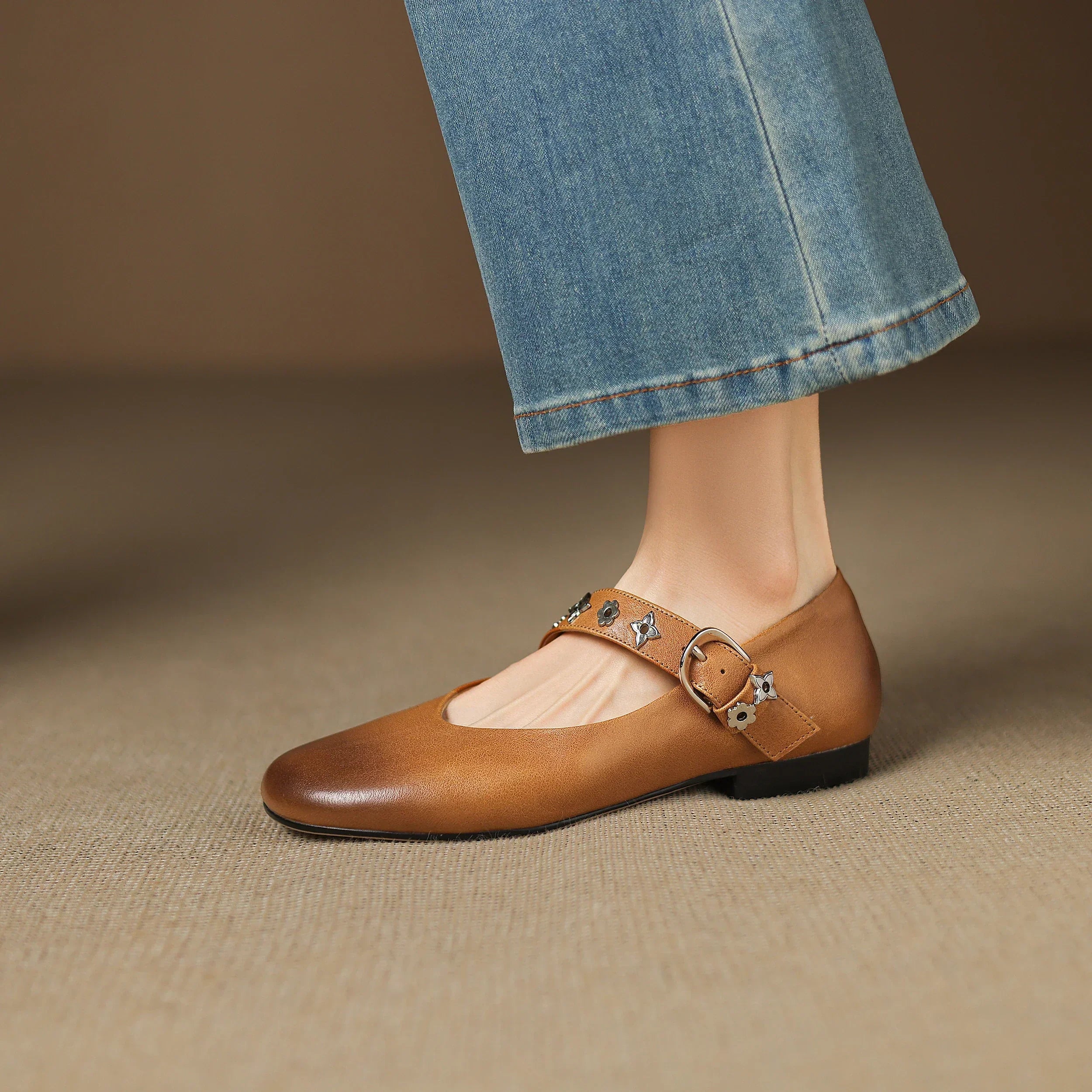 Elda | Flats in Pelle Genuina