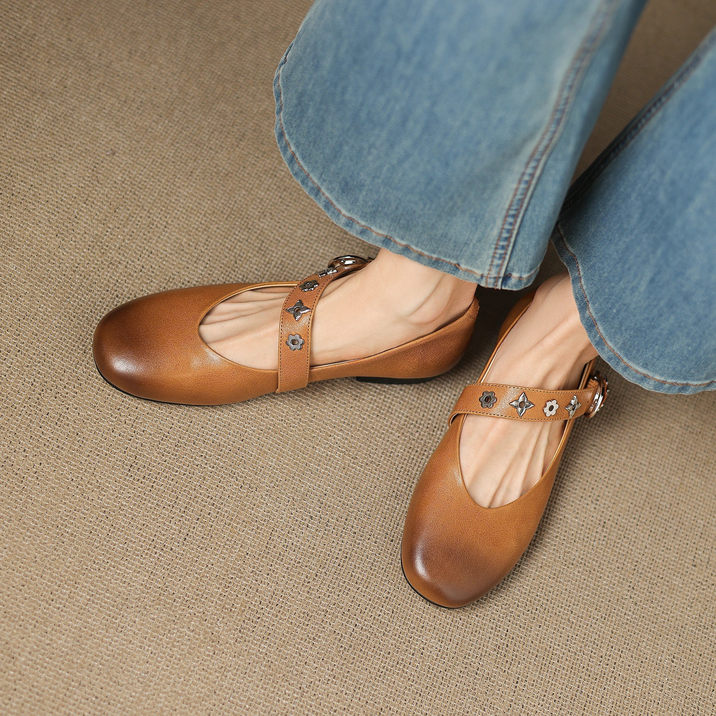 Elda | Flats in Pelle Genuina