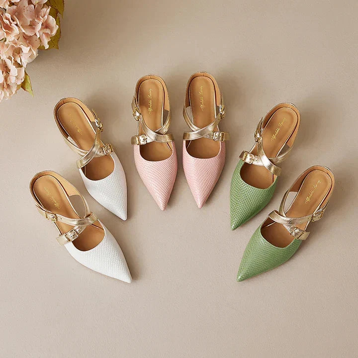 Zelle | Mules in Pelle Genuina