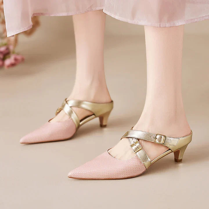Zelle | Mules in Pelle Genuina