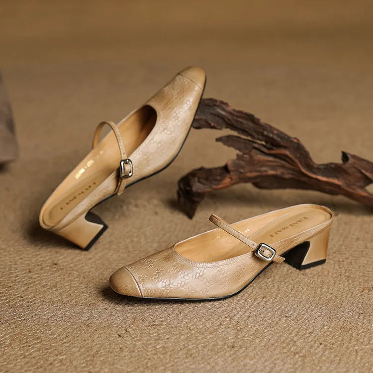 Berla | Mules in Pelle Genuina