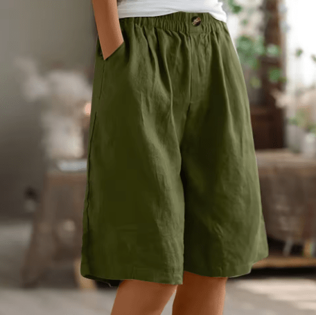 Frances | Pantaloni Corti in Cotone