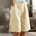 Frances | Pantaloni Corti in Cotone