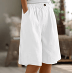 Frances | Pantaloni Corti in Cotone