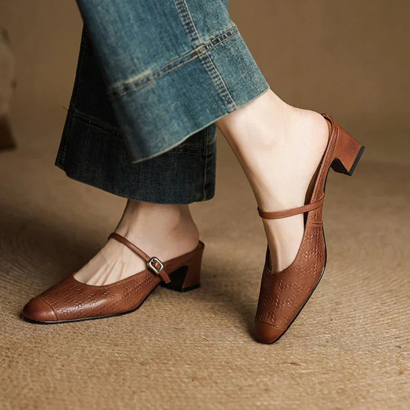Berla | Mules in Pelle Genuina