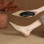 Mules in pelle Eneva