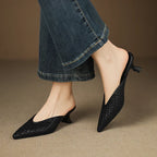 Olivia | Mules in Pelle Genuina